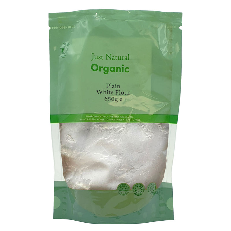 Organic Plain White Flour 650g