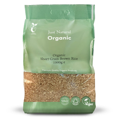 Organic Short Grain Brown Rice 1000g