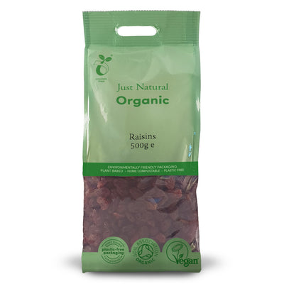 Organic Thompson Seedless Raisins 500g