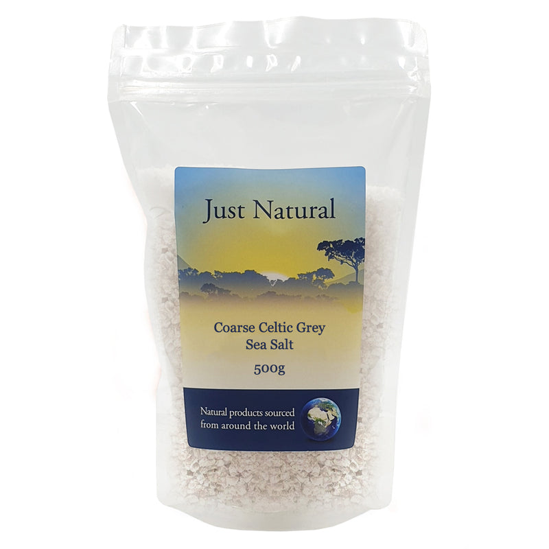 Fine Celtic Grey Sea Salt (Sel de Guerande) Unrefined 500g