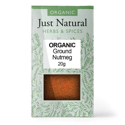 Organic Ground Nutmeg (Box) 20g