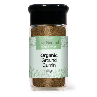 Organic Ground Cumin (Glass Jar) 45g