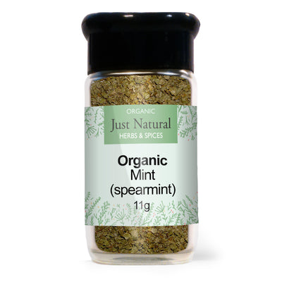 Organic Mint (Spearmint) (Glass Jar) 18g