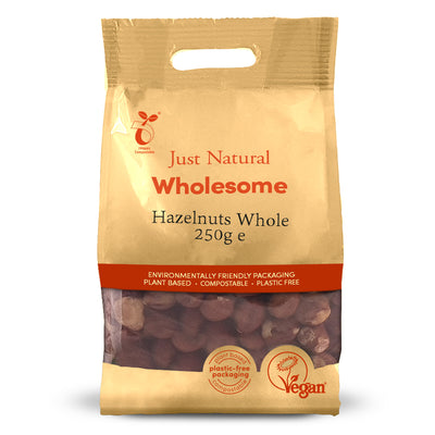 Hazelnuts Whole 250g