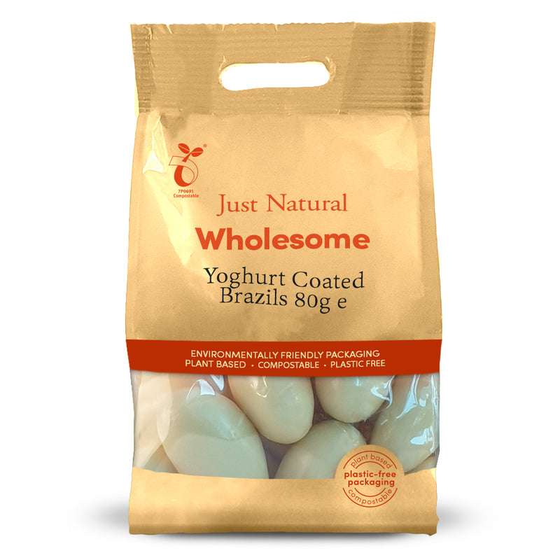 Yoghurt Coated Brazil Nuts 80g