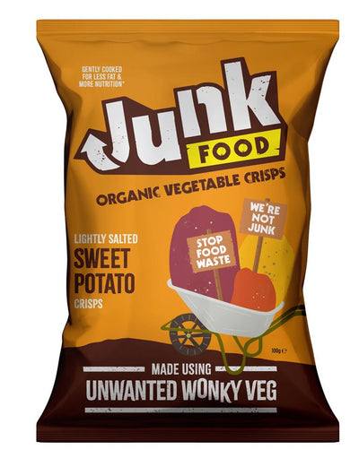 Junk Food Organic Sweet Potato Crisps 100g