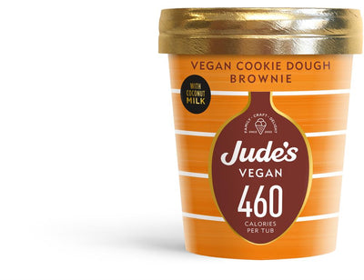 Vegan Low Calorie Cookie Dough Brownie Ice Cream 460ml