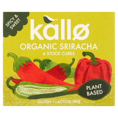 Organic Sriracha Stock Cubes 66g