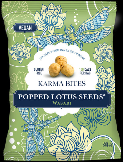 Popped Lotus Seeds Wasabi 25g