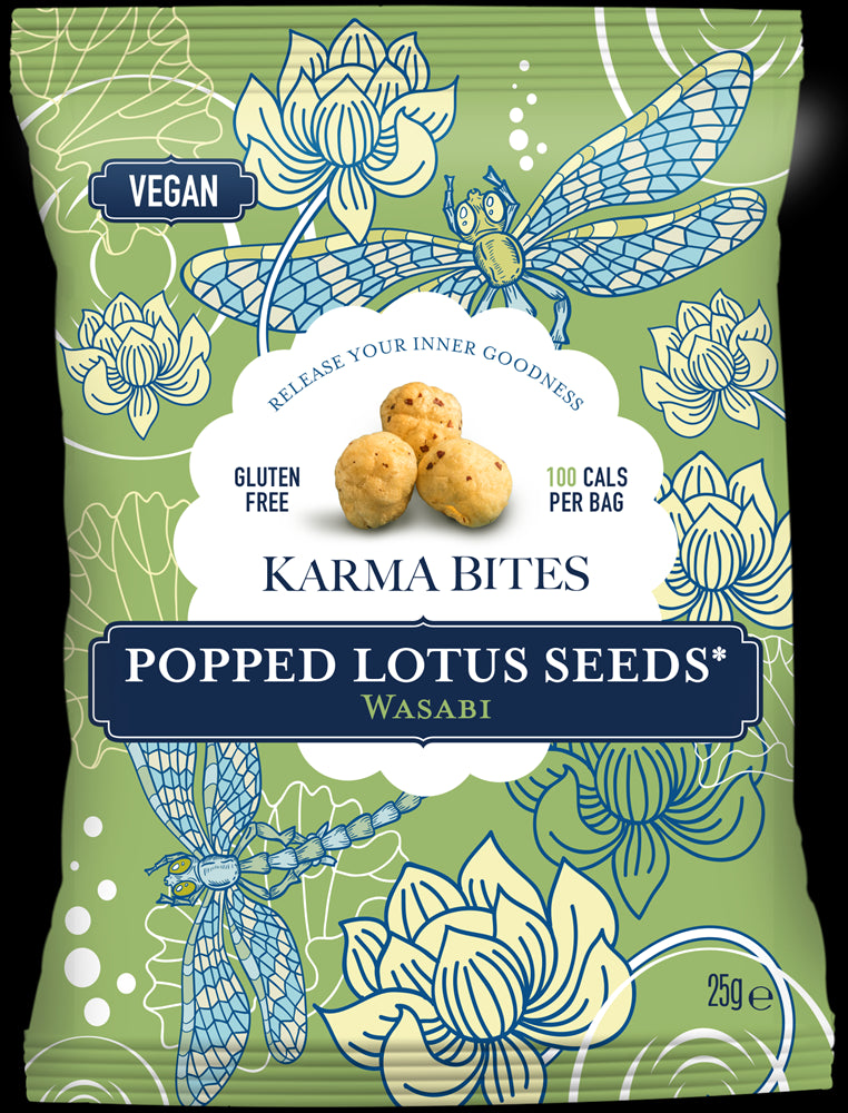 Popped Lotus Seeds Wasabi 25g