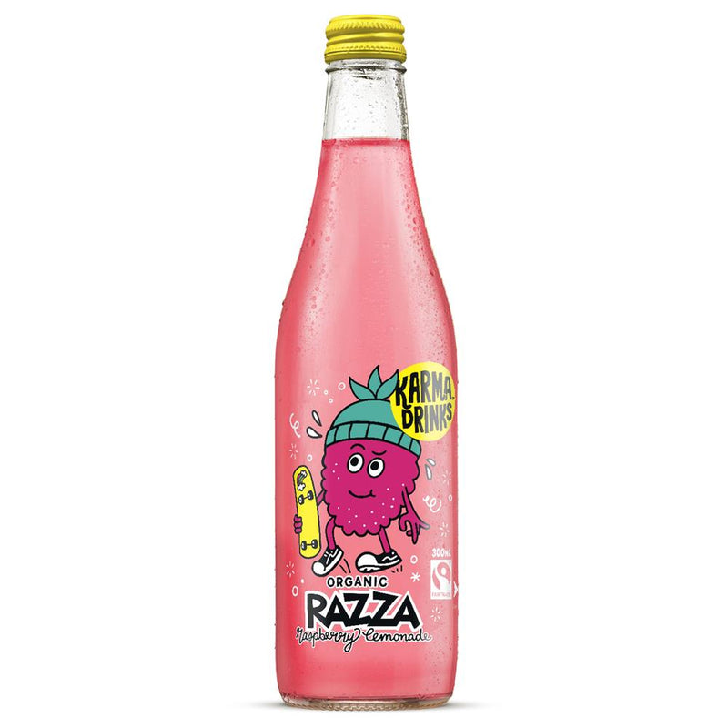 Razza Raspberry Lemonade Bottle Organic Fair Trade