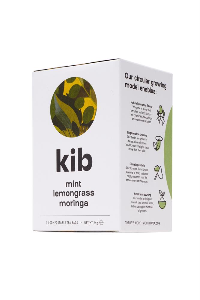 Mint, Lemongrass, Moringa Herbal Tea 15 bag