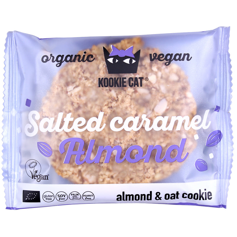 Salted Caramel Almond Organic 50g - Gluten Free Vegan