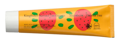 Children's Strawberry Toothpaste fluoride-free 100ml