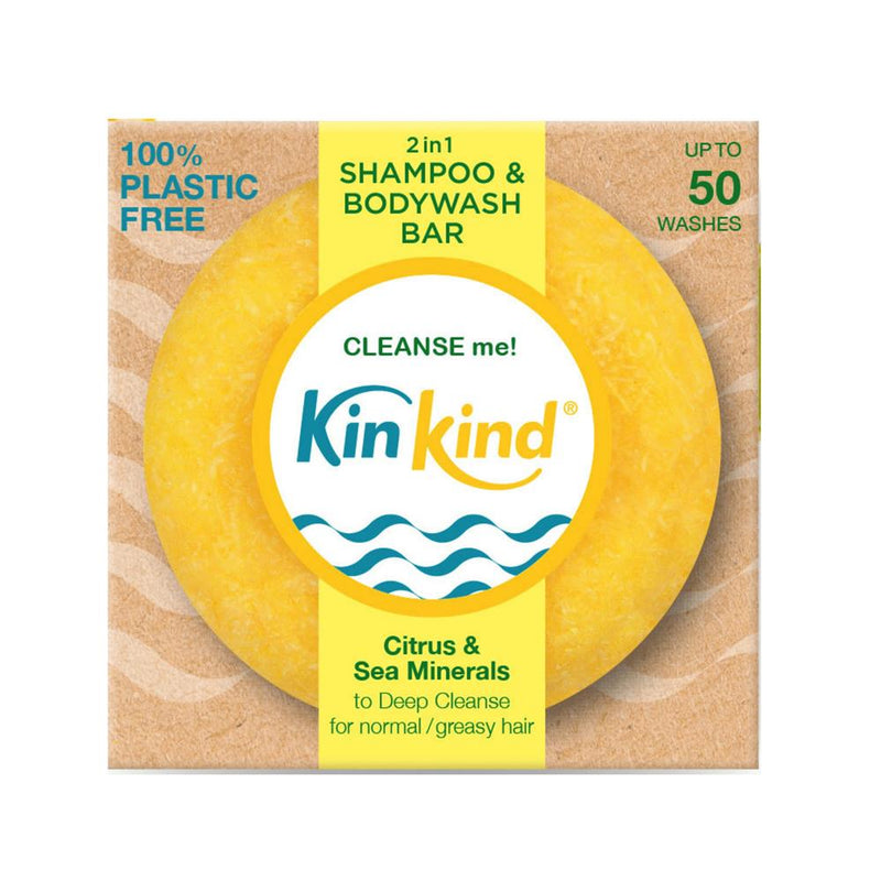 KinKind CLEANSE me! 2 in 1 Shampoo & BodyWash Bar 50g