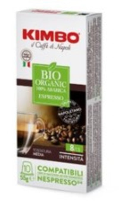 Kimbo Bio - Organic 55g 10 Nespresso Capsules