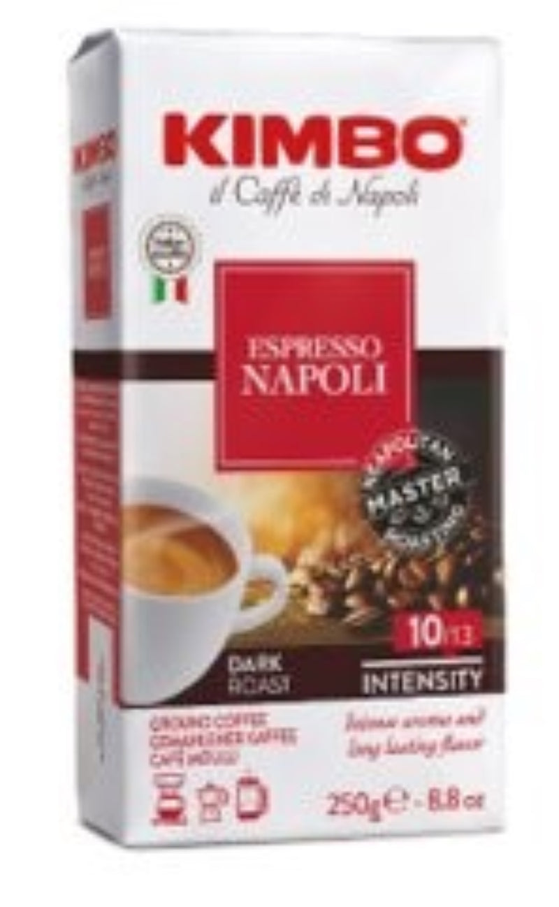 Kimbo Espresso Napoli - 250g Ground Coffee