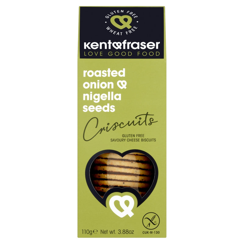 Gluten-Free Roasted Onion Nigella Seed Cheese Wafer 110g