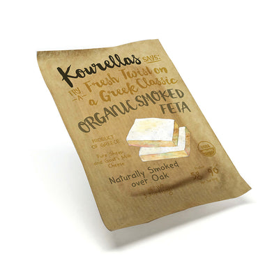 Organic Smoked Feta 150g