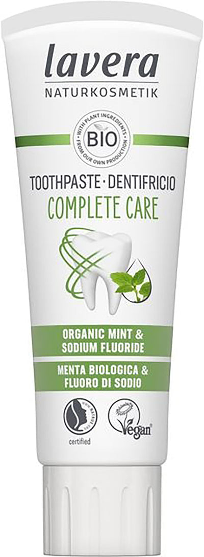 Lavera Complete Care Toothpaste Mint (with fluoride) 75ml