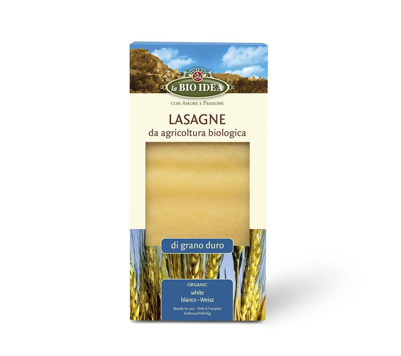 Organic White Lasagne - 250g Pack