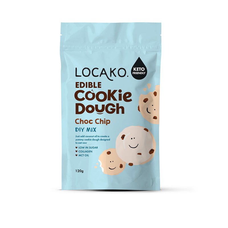 Edible Cookie Dough Choc Chip DIY Mix 120g