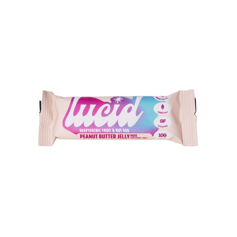 Lucid GF Lions Mane Maca Adaptogen Bar 50g