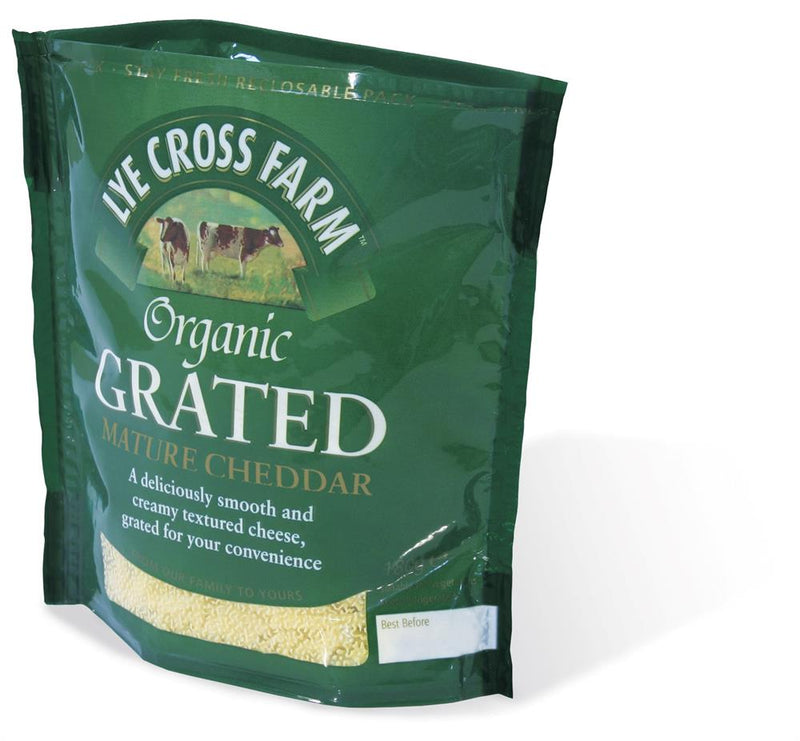 Organic Grated Mature Cheddar 180g