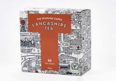 Lancashire Tea 80 teabag box