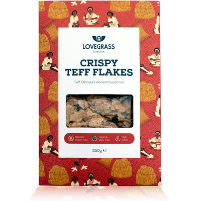 Wholegrain Crispy Teff Flakes - Original 350g