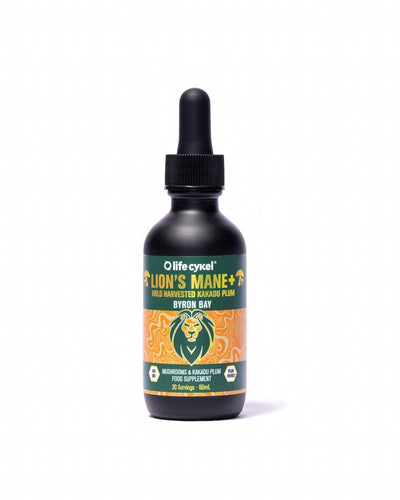 Lions Mane Dual Mushroom Liquid Extract with Kakadu Plum 60ml