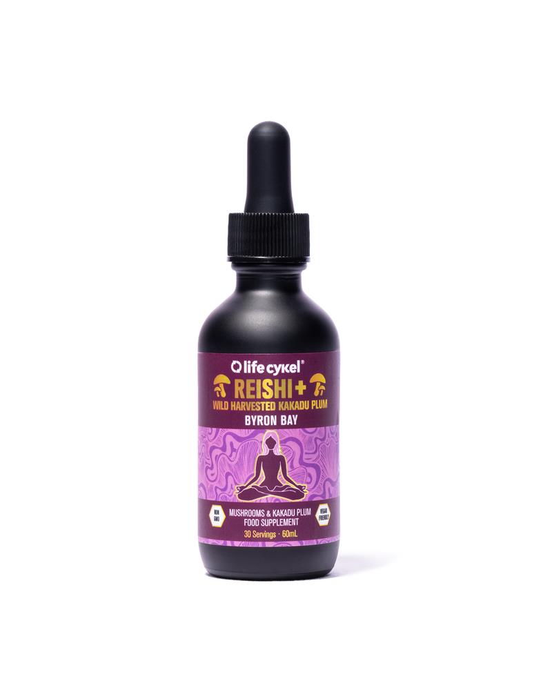 Reishi Mushroom Dual Liquid Extract with Kakadu Plum 60ml