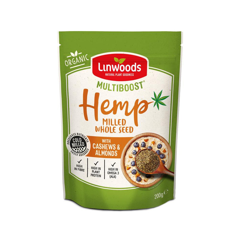 Multiboost Orrganic Milled Hemp with Mixed Nuts 200g