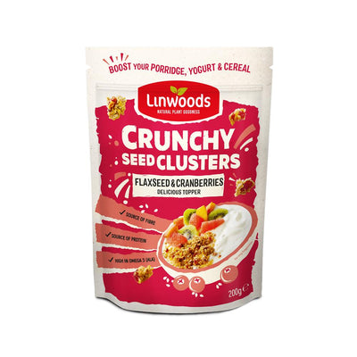 Crunchy Seed Clusters Flaxseed & Cranberry 200g