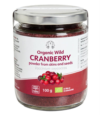 Organic Wild Cranberry Pomace Powder 100g