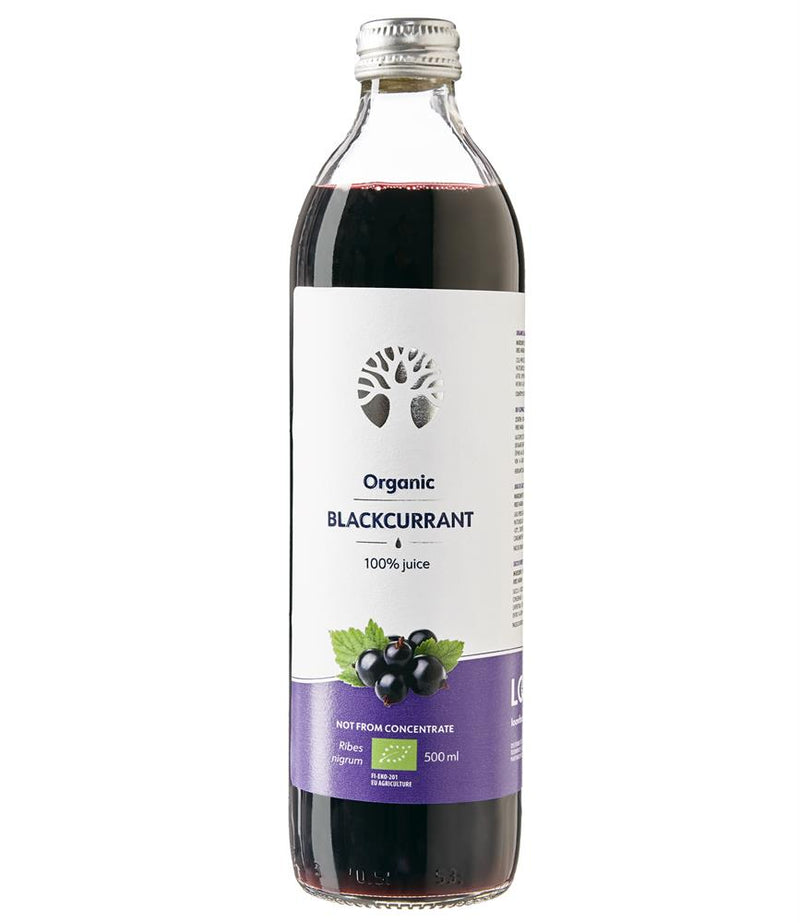 Organic 100% Blackcurrant Juice 500ml