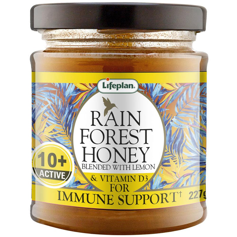 Rainforest Honey 10+ with Lemon & Vit D3 270g