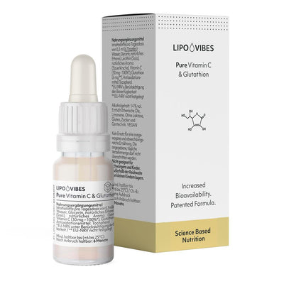 LipoVibes Pure Vitamin C+Glutathion 10ml