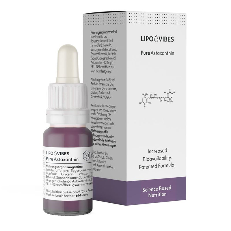 LipoVibes Pure Astaxanthin 10ml