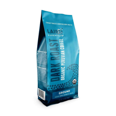 Laird organic dark ground coffee