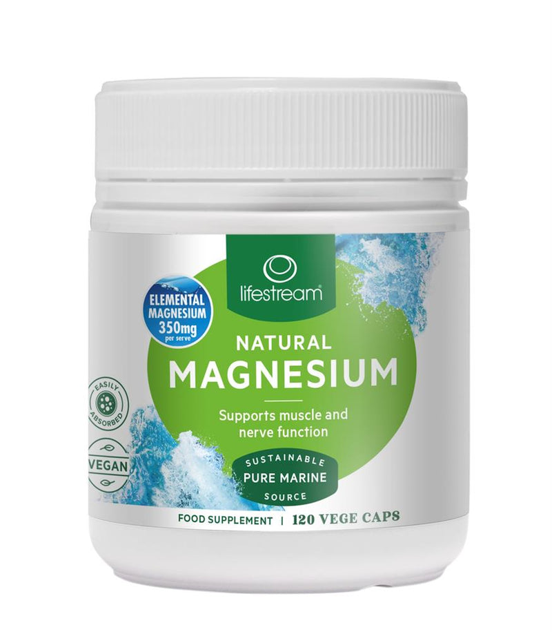 Natural Magnesium 120 Capsules