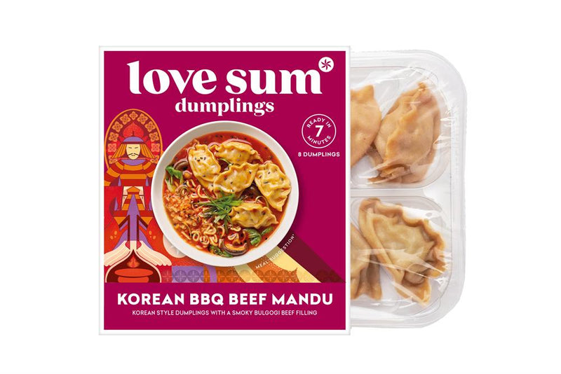 Love Sum Korean BBQ Beef Mandu 200g