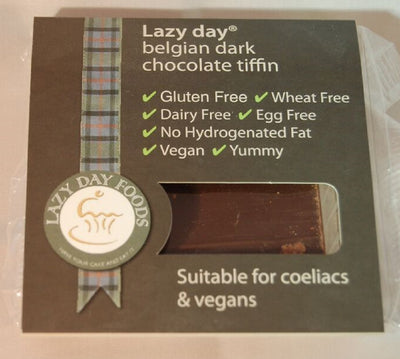 Belgian Dark Chocolate Tiffin Single 50g
