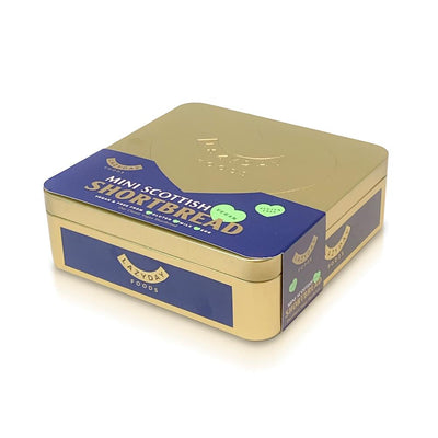 Scottish Vegan Mini Shortbread Gifting Tin 250g