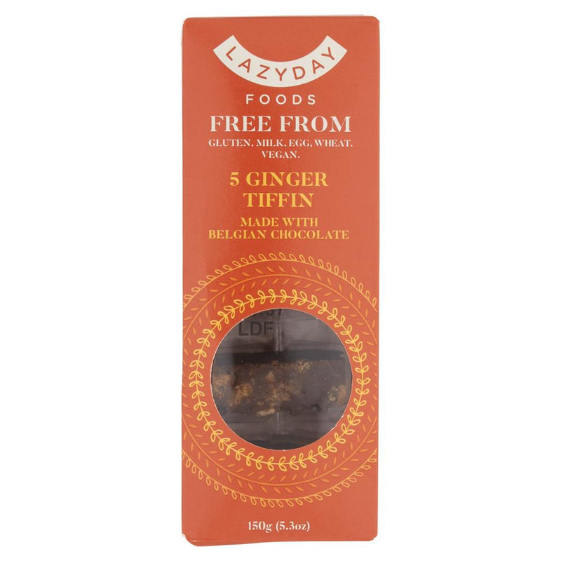 Vegan & Free From Ginger Tiffin Slices 150g