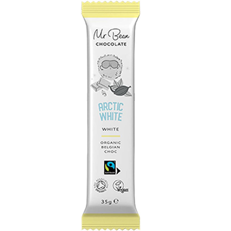 Organic Arctic White Belgian White Chocolate 35g