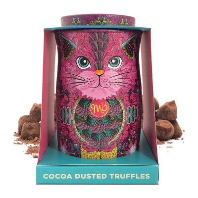 Persian Pink Choccy Scoffy Truffles LE Cat Tin 135g