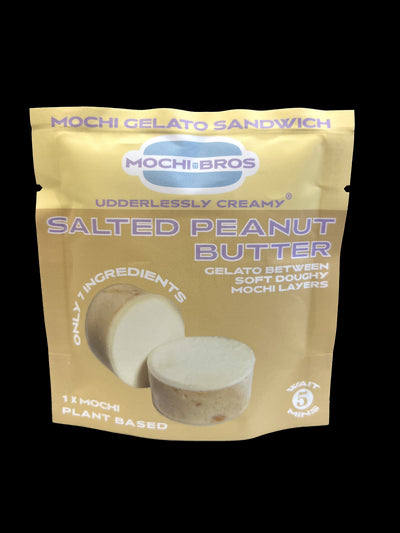 Salted Peanut Butter Mochi Gelato Sandwich 42ml