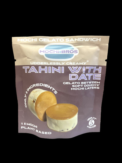 Tahini with Date Mochi Gelato Sandwich 42ml