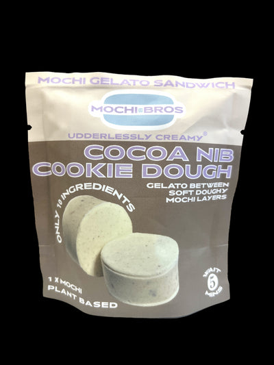 Cocoa Nib Cookie Dough Mochi Gelato Sandwich 42ml